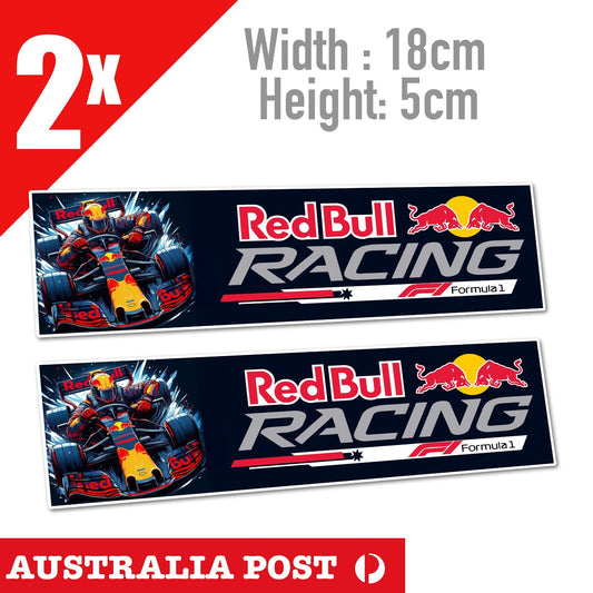 Red Bull Racing Australia F1 Car Laptop , Car  Banner Stickers