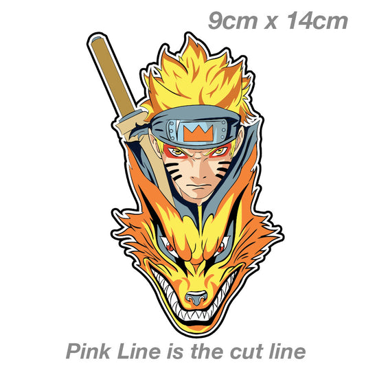 NARUTO Ninja   Anime JDM Car Sticker 