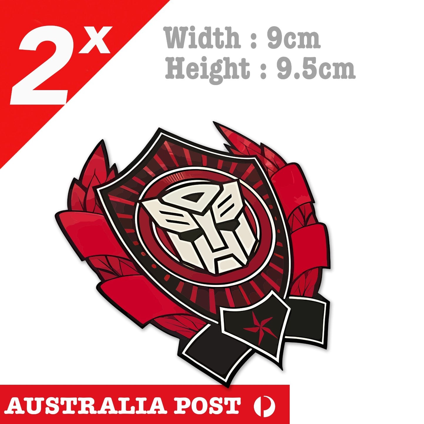 Transformers Logo ,Optimus Prime, Bumble Bee, Transformers Robot Badge Sticker