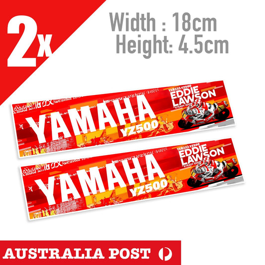 Yamaha YZR500 Racing Banner, Motorcycle, MotoGP Racing Stickers