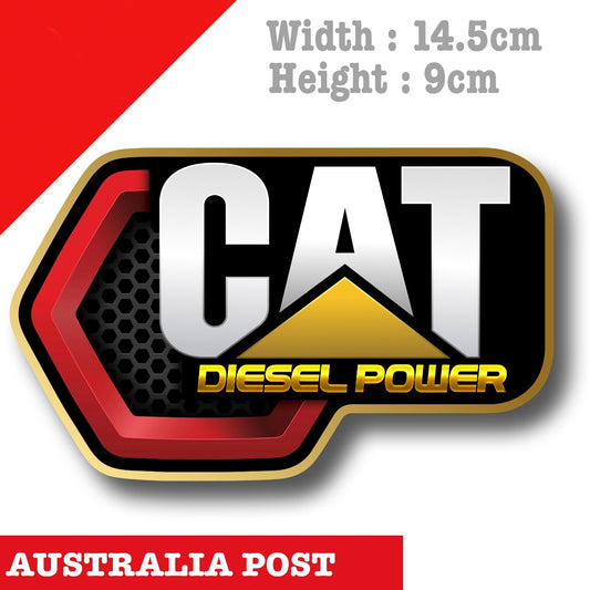 Caterpillar Diesel Power Logo Vinyl Decal Sticker