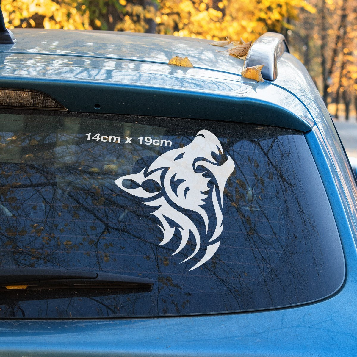 Wolf Sticker Car Window, Wolves Howling,Dog ,Husky Malamute Sticker
