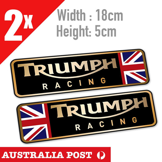 Motorcycle Triumph Banner Laptop , Car  Decal Sticker