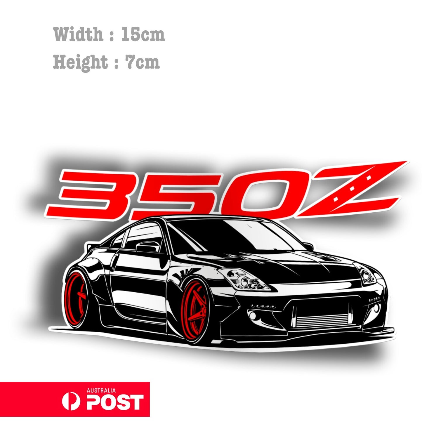 Nissan 350z Nismo JDM  Vinyl  Sticker
