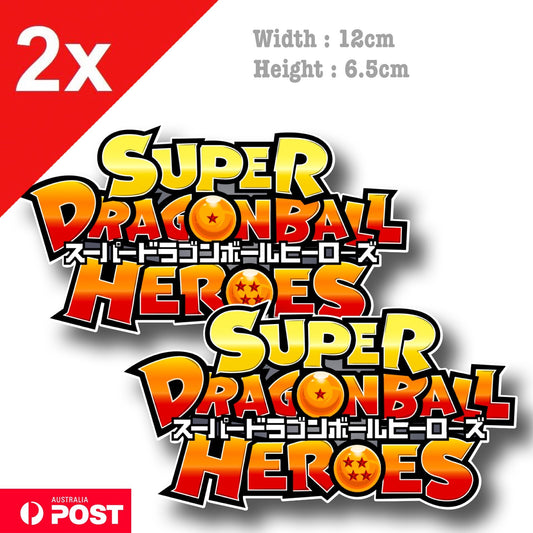 Dragon Ball Z Super Logo Vinyl  Sticker