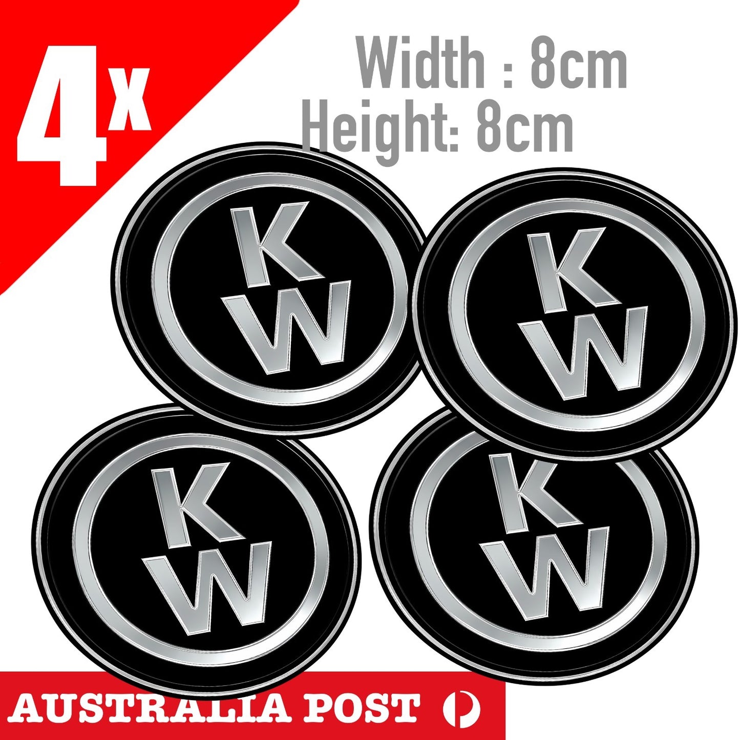 KENWORTH Round Stickers