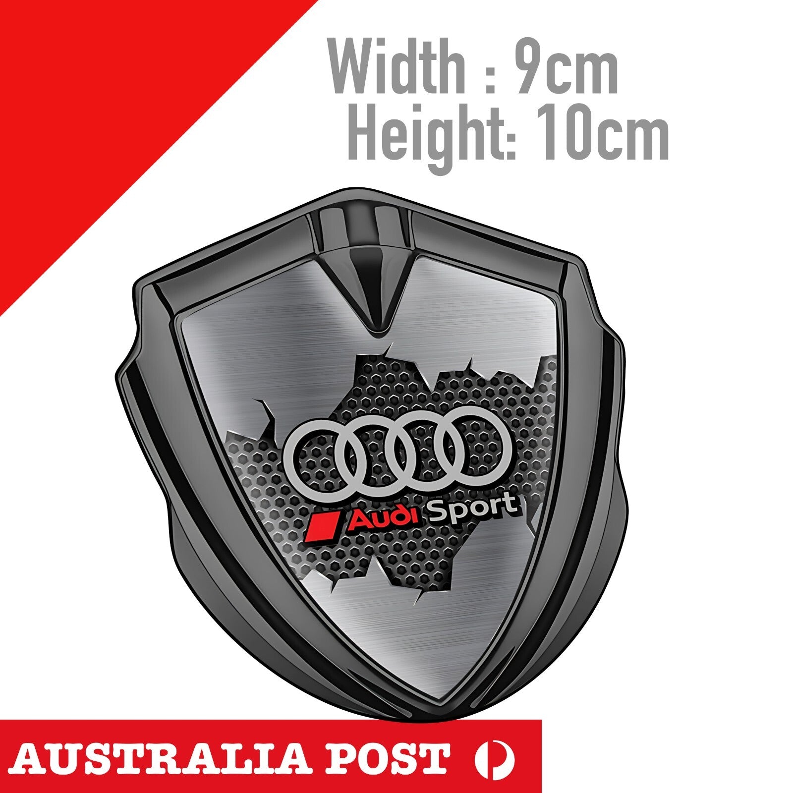 AUDI  SPORT Dark Badge Sticker