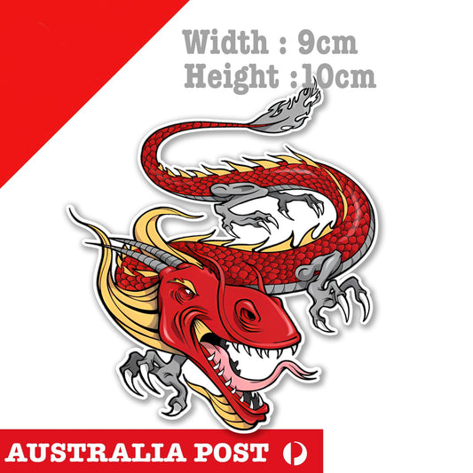 Red Dragon, RED Dragon Flying Sticker