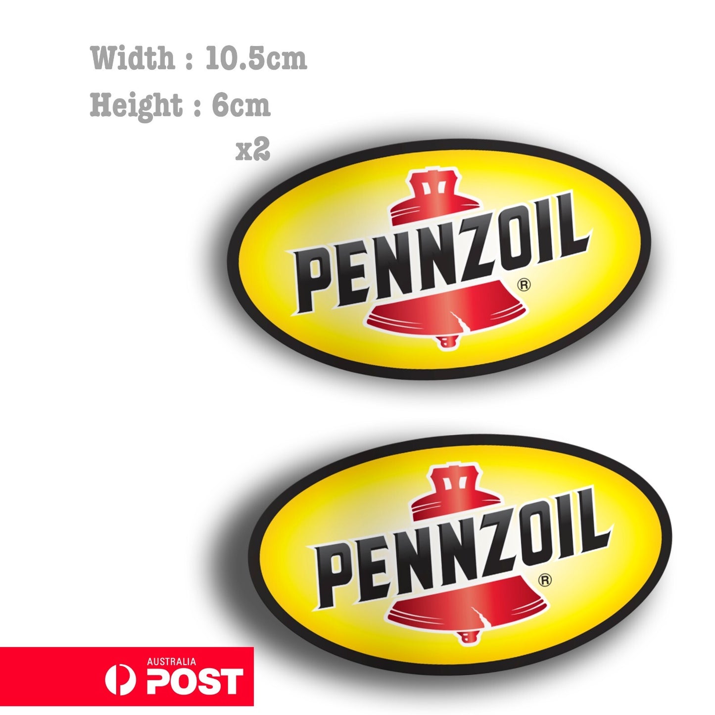 Pennzoil Oil Logo  Vinyl  Sticker