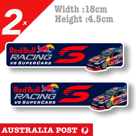Red Bull Racing V8 SUPERCARS Holden Commodore Car  Vinyl  Sticker 