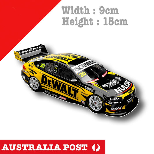 HOLDEN Commodore Supercars Racing NULON, Dewalt V8 Car Sticker
