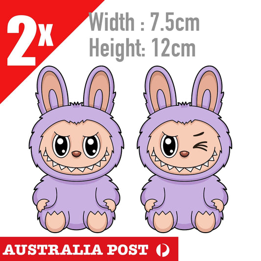 LaBUBU The Monsters Pink STICKER