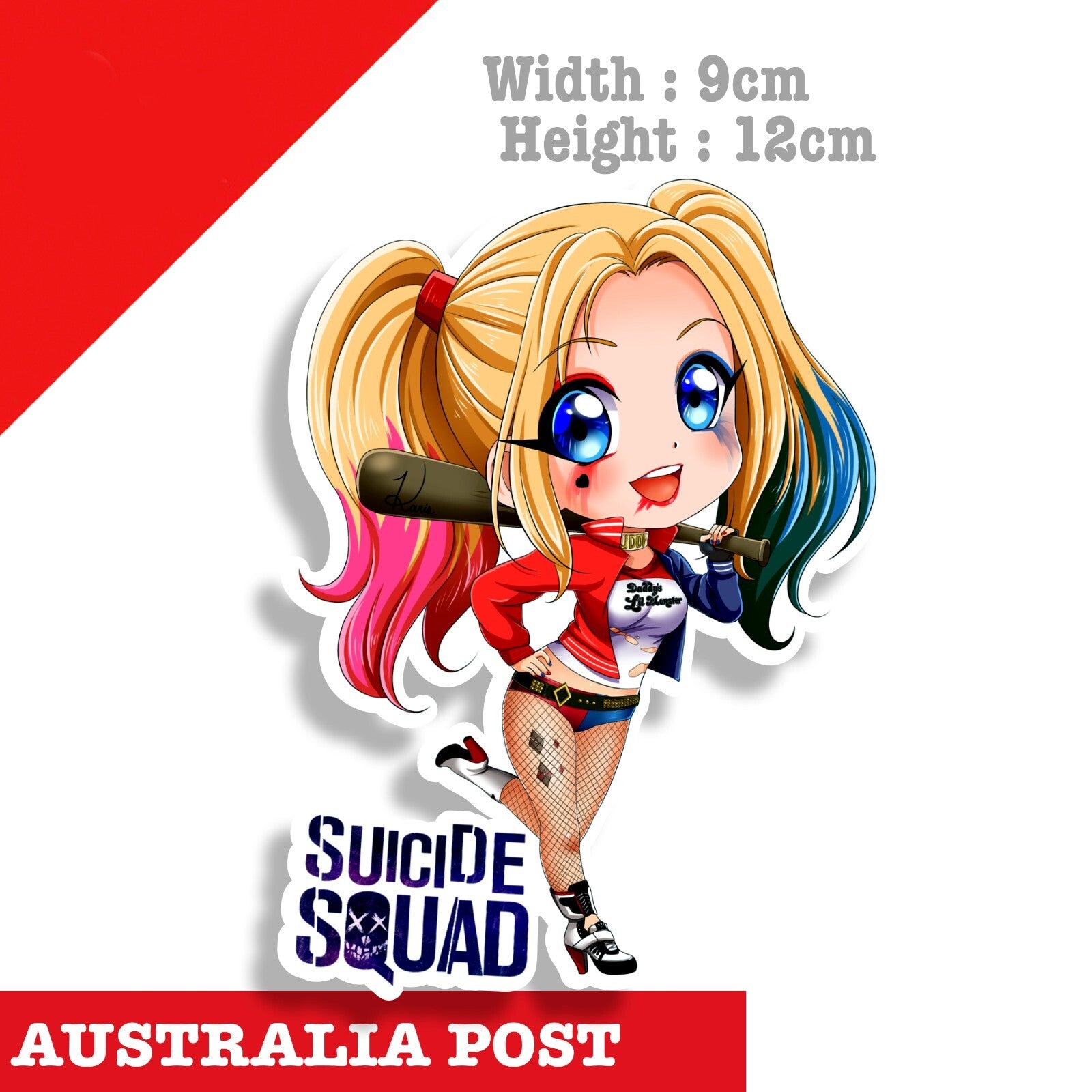 Suicide Squad Harley Quinn, Cute Harley Quinn  Stickers