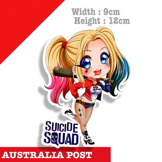 Suicide Squad Harley Quinn, Cute Harley Quinn  Stickers