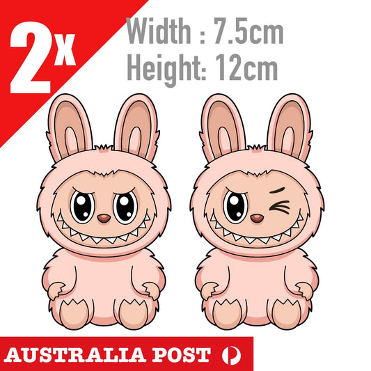 LaBUBU The Monsters Smile & Wink STICKER