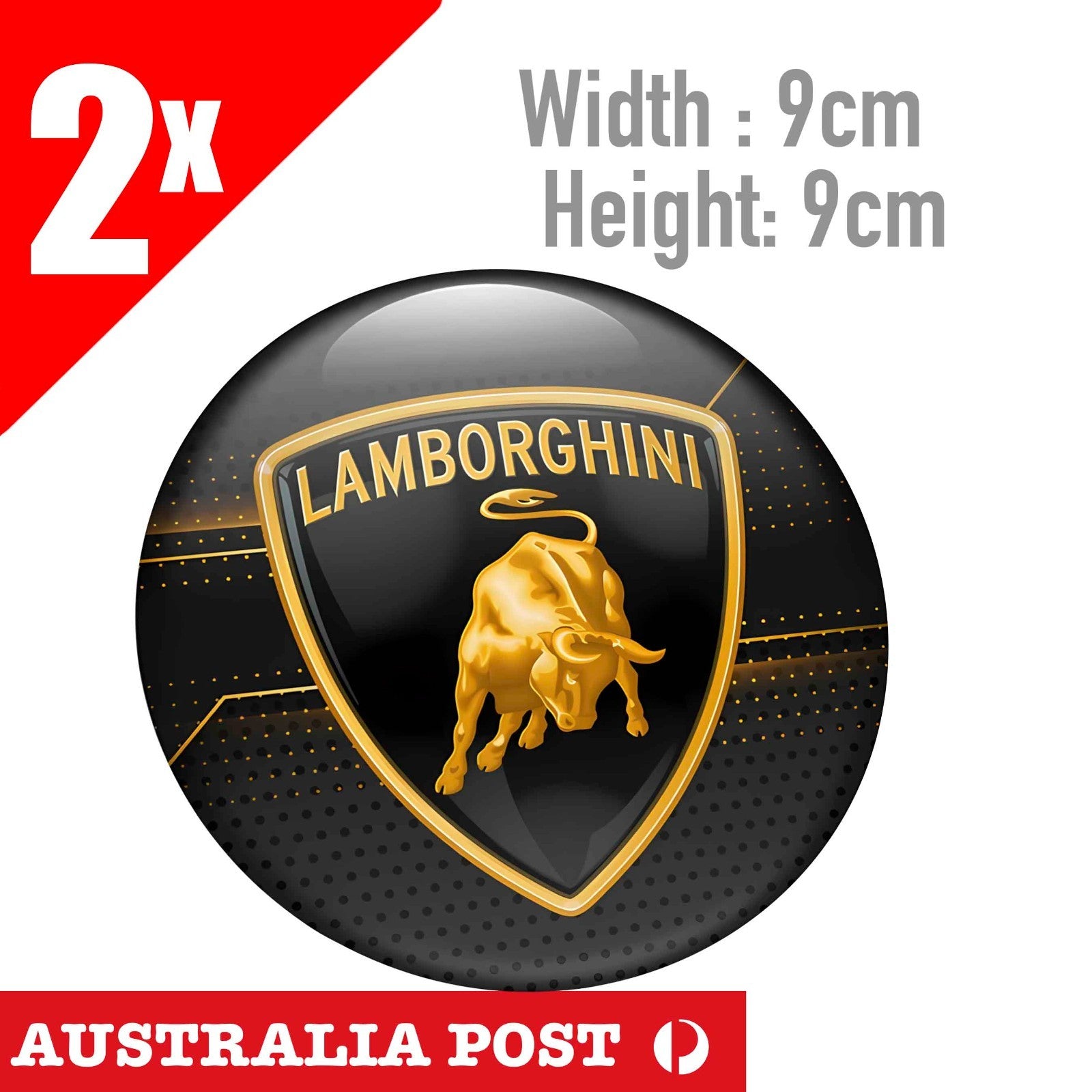 Lamborghini logo Round Sticker