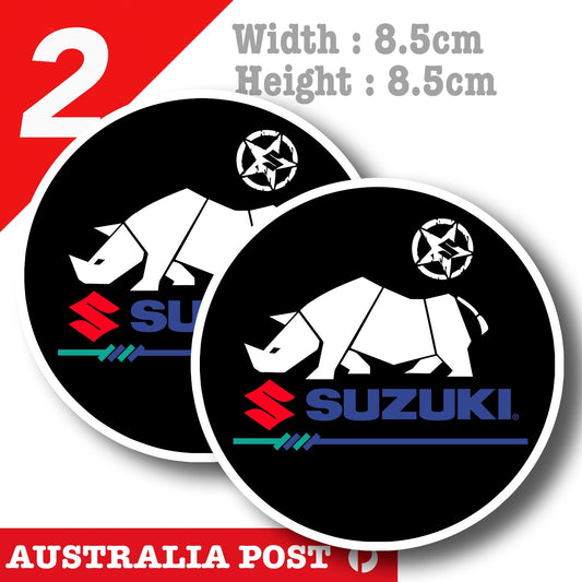 SUZUKI Rhino Round Logo 4x4 Offroad, 4WD, SUZUKI JIMNY  Sticker