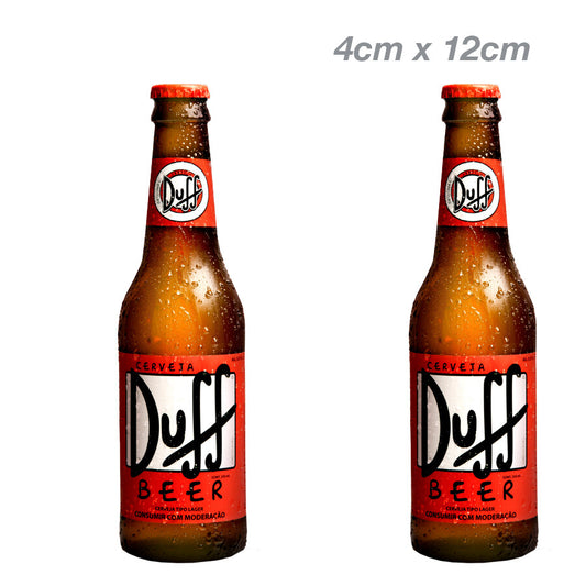 The Simpson Duff BEER Bottle  Laptop , Car  Vinyl  Sticker 