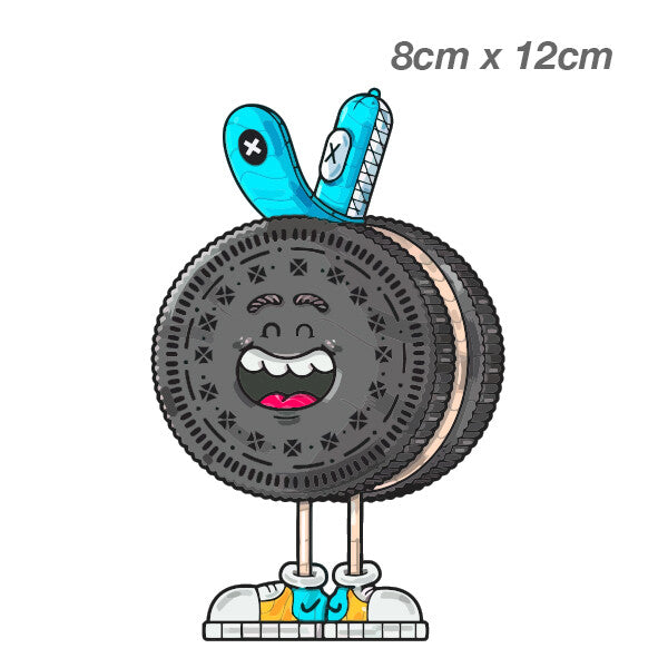 Oreo Cookie Funny Cute  Laptop , Car  Decal Sticker