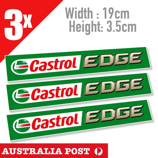 Castrol EDGE  logo, CASTROL EDGE Oil Logo  Stickers