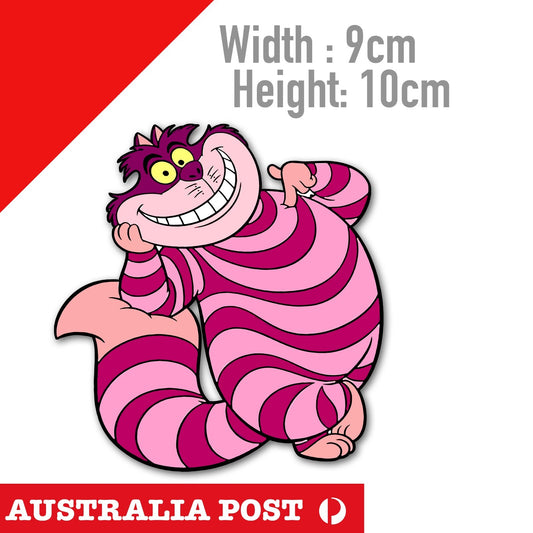 Cheshire Cat in Alice in Wonderland Vinyl Decal  Sticker 