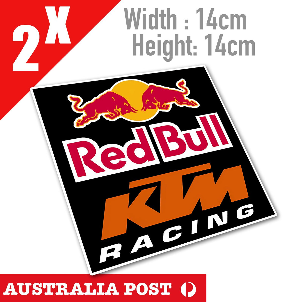 RED BULL KTM - Ready to Race ,Motorcycle, Bicycle and Sports Car Stick ...