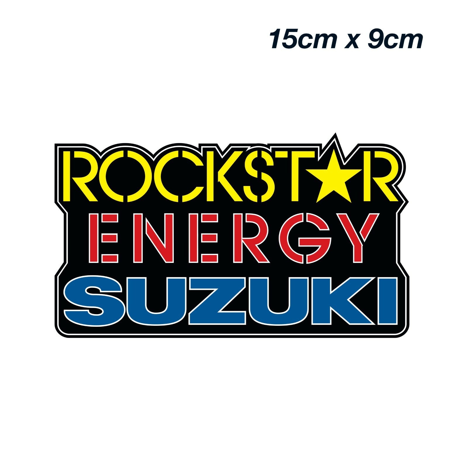 Rockstar Energy SUZUKI Laptop , Car  Decal Sticker 