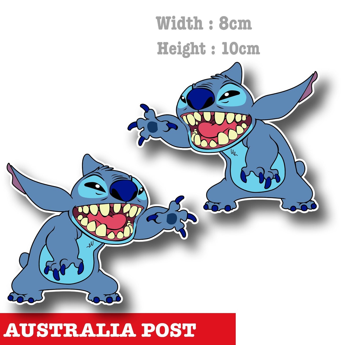 Disney Stitch, Lilo & Stitch cartoon Character Decal Stickers