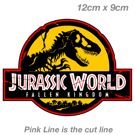 JURASSIC PARK Fallen Kingdom #3 Laptop , Car  Vinyl  Sticker 