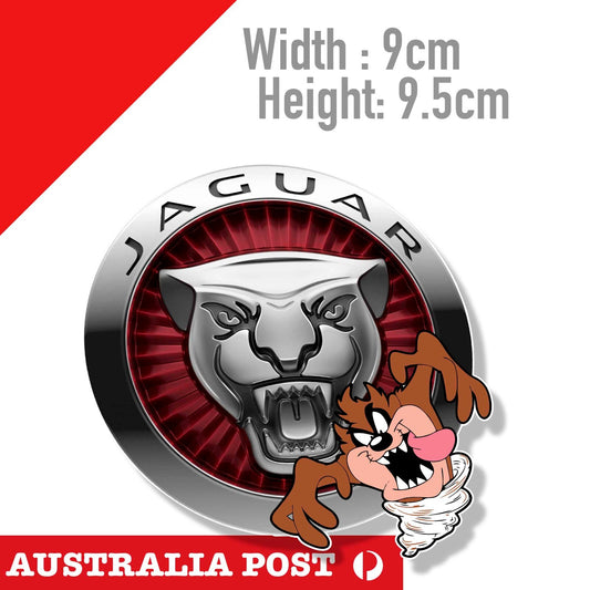 Jaguar Logo  Taz The Devil Tornado , Tasmanian Devil  Decal Stickers