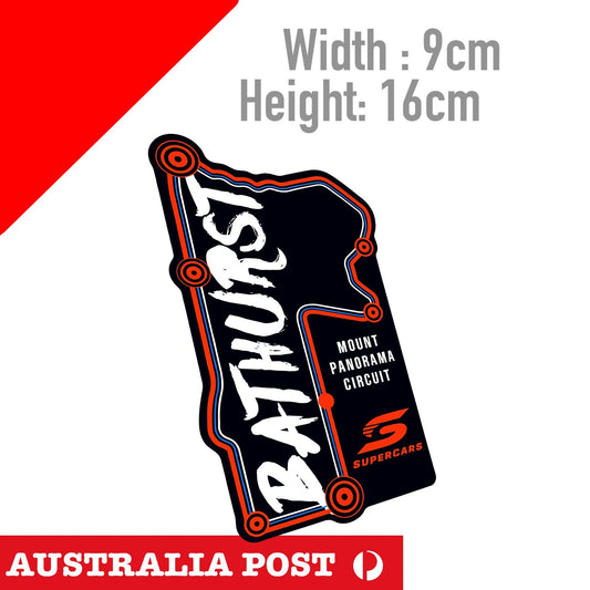 Bathurst Mount PANAROMA CIRCUT, SUPERCARS Racing Logo, HOLDEN FORD  Sticker