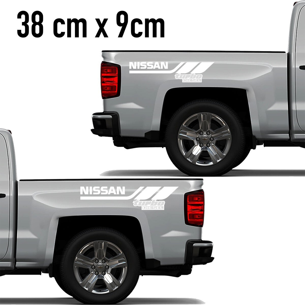 Nissan Turbo Diesel - Nissan Navara Patrol Door X-Large Decal  Stickers