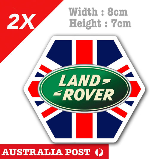 Land Rover  British Flag , Land Rover Logo Stickers