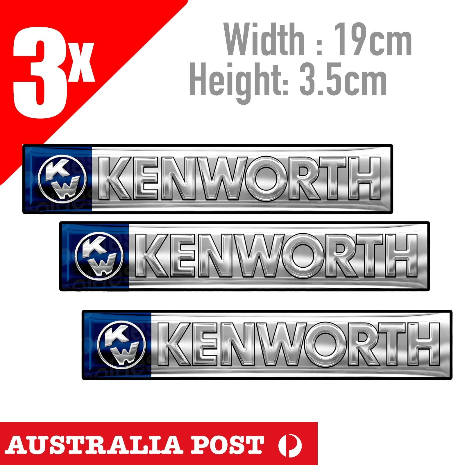 KENWORTH Banner Stickers