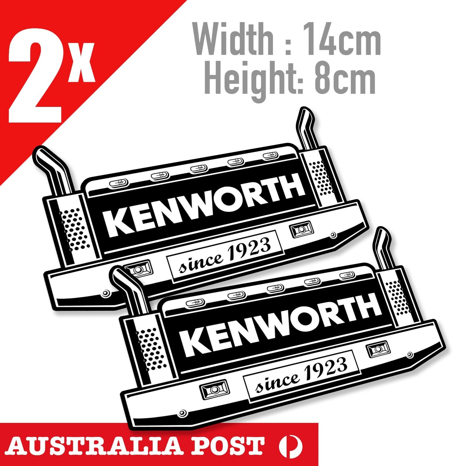 Kenworth Truck , Kenworth Since 1923 Badge Truck logo Stickers
