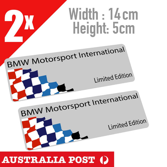 BMW Motorsport International, Limited Edition , BMW Banner Stickers