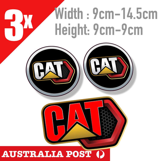 CATERPILLAR Diesel and Gas Logo  Laptop Car  Decal 3x Sticker