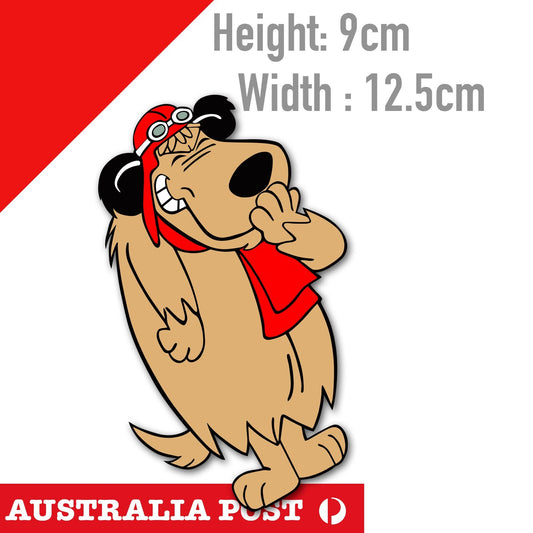 Dastardly and Muttley The Dod Laughing  , Motorcycle, Helmet, Fuel Tank Sticker