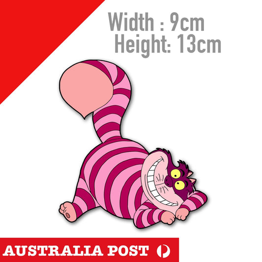 Cheshire Cat  - Alice in Wonderland , Funny  Cat Smiling Sticker