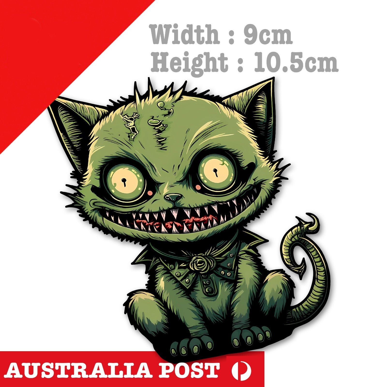 Monster Cat  -Zombie Cat  Sticker