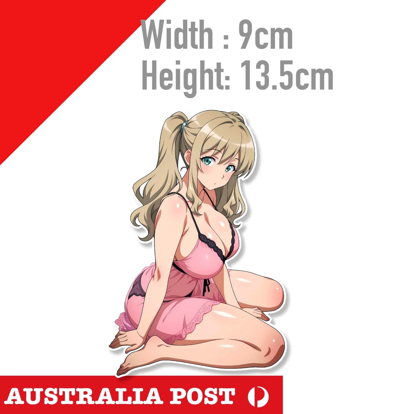 Hentai Sexy Anime JDM Gilr, Motorcycle Logo, Fuel Tank, Helmet Sticker