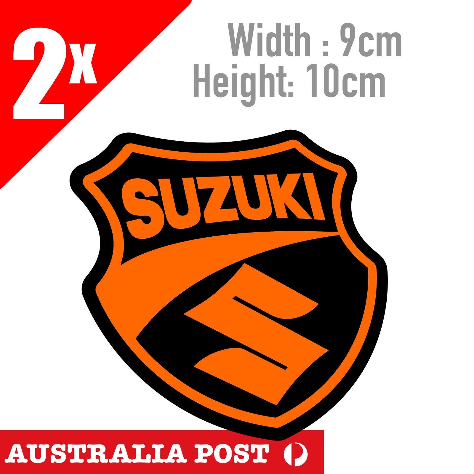 Suzuki  ORANGE decals sticker