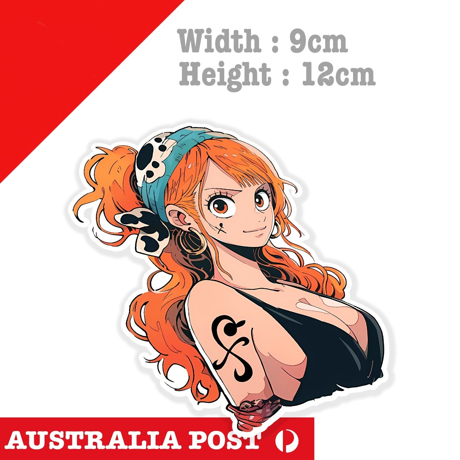 Nami Money Love , One Piece, Pirate King,  Laptop , Car  Vinyl  Sticker