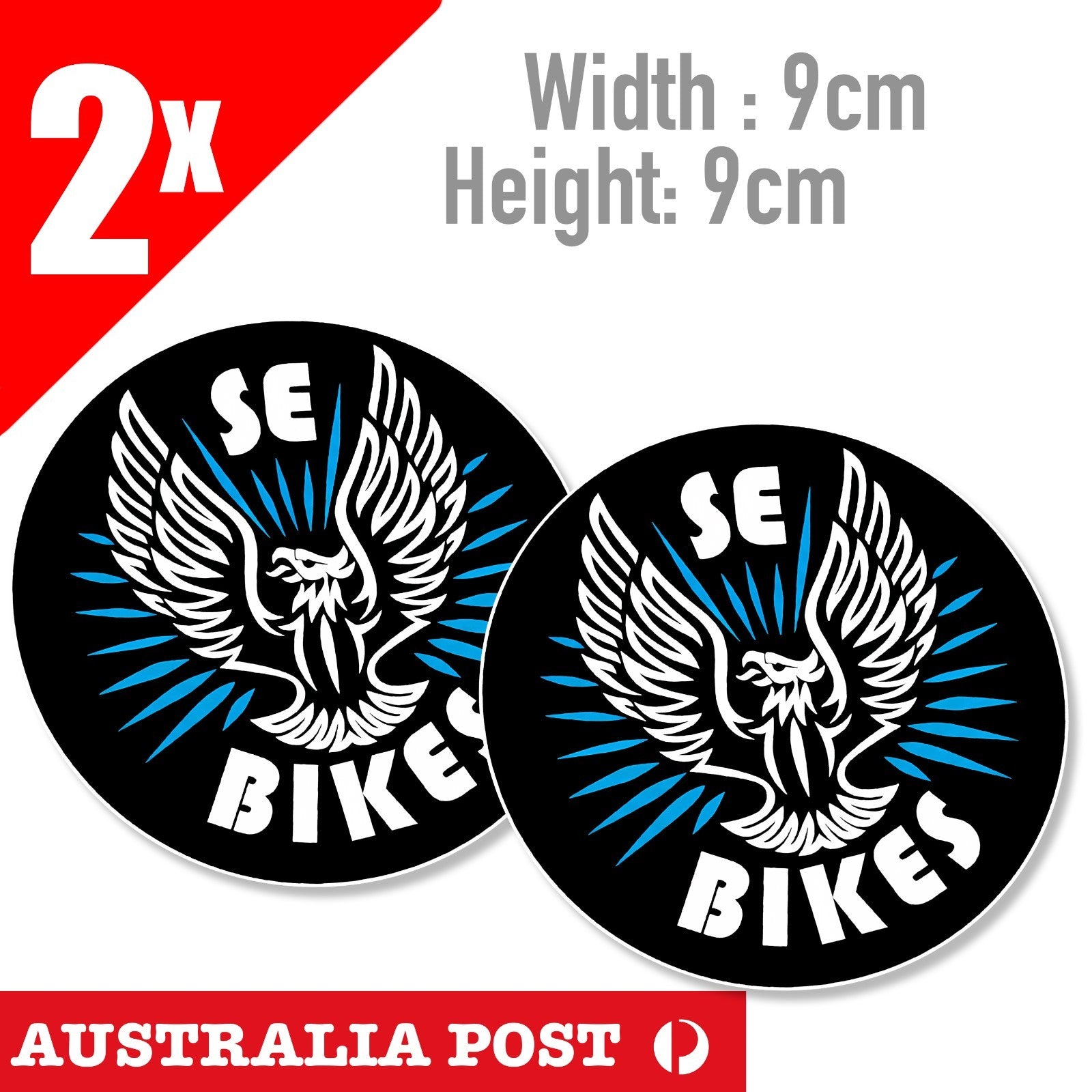 SE bikes phoenix Round Decal Sticker Kit with Landing Gear  BMX Sticker