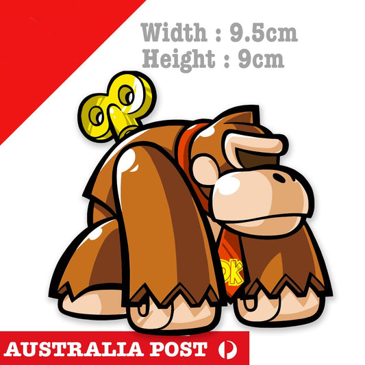 Super Mario Donkey Kong, Super Mario Game Character  Sticker