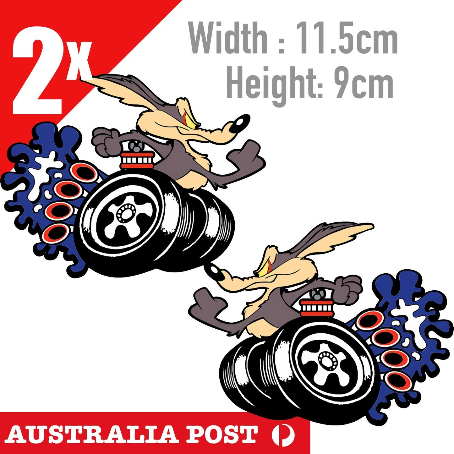 FORD BIN COYOTE , Classic GT-HO Ford WX XY Falcon Super Roo Decal Sticker