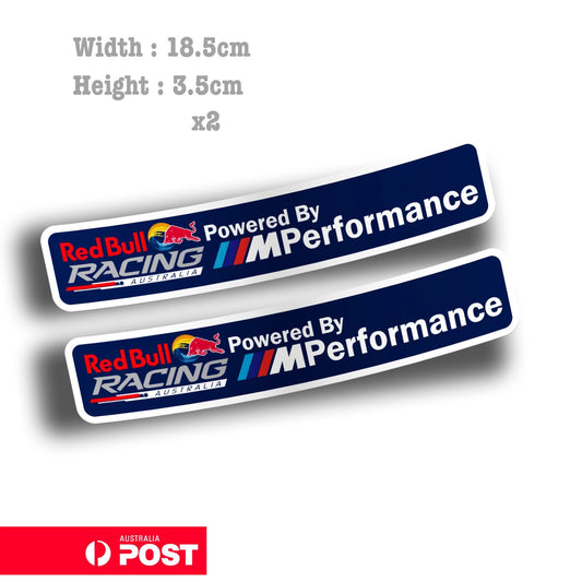 Red Bull Racing Australia BMW Performance  Vinyl  Sticker