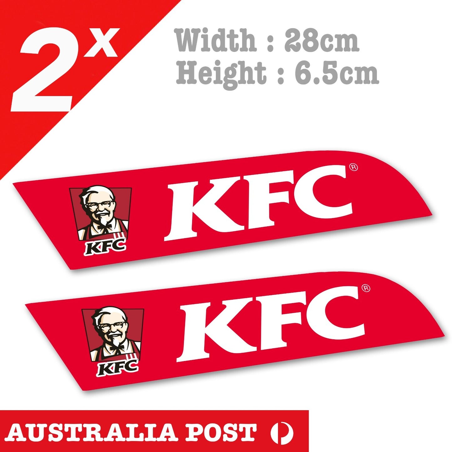 KFC Banner Logo  Stickers