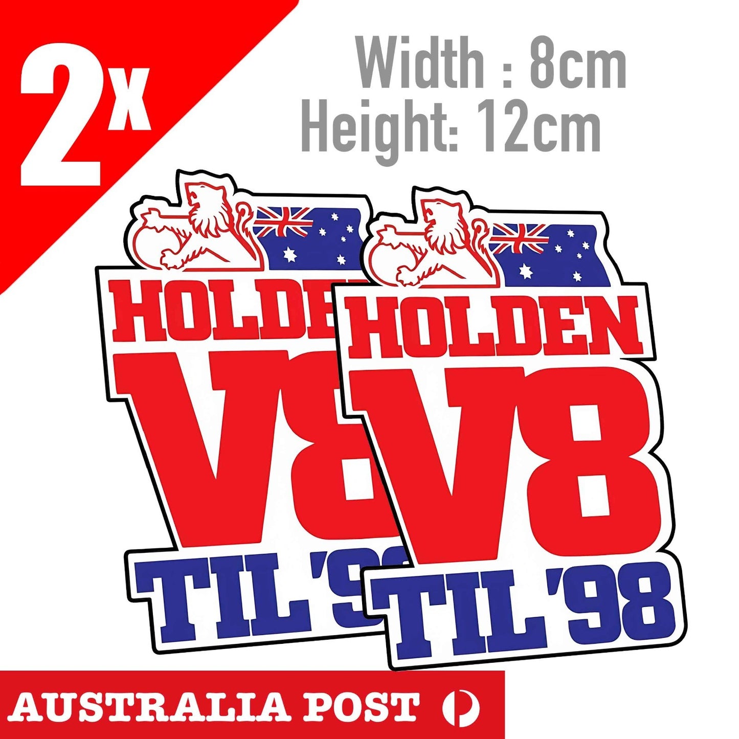 HOLDEN Logo Till 98 , Holden R.I.P, Holden Commodore Old Holden Logo Sticker