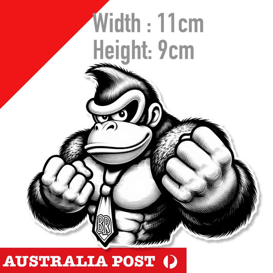 DONKEY KONG Boxing NINTENDO Game Laptop , Car  Vinyl  Sticker